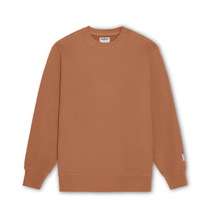 Organic Cotton 685 GSM French Terry Crewneck Sweatshirt - Hazel