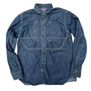 Junya Watanabe Comme Des Garcons MAN Denim Button Down Shirt - Small