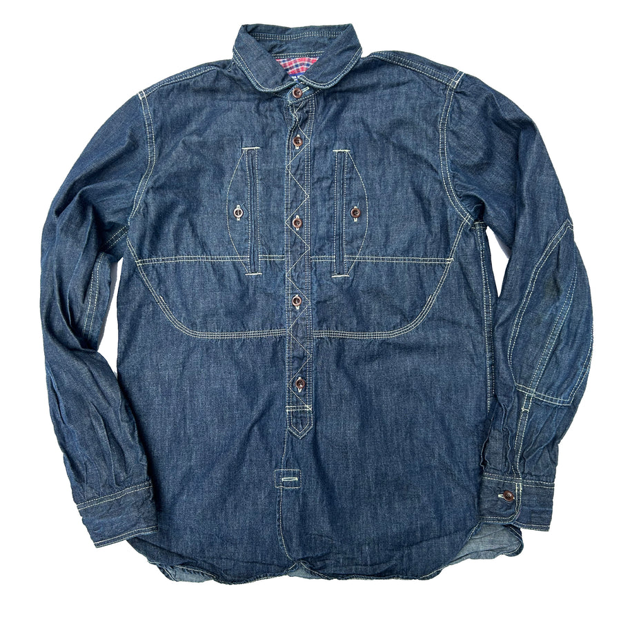 Junya Watanabe Comme Des Garcons MAN Denim Button Down Shirt - Small