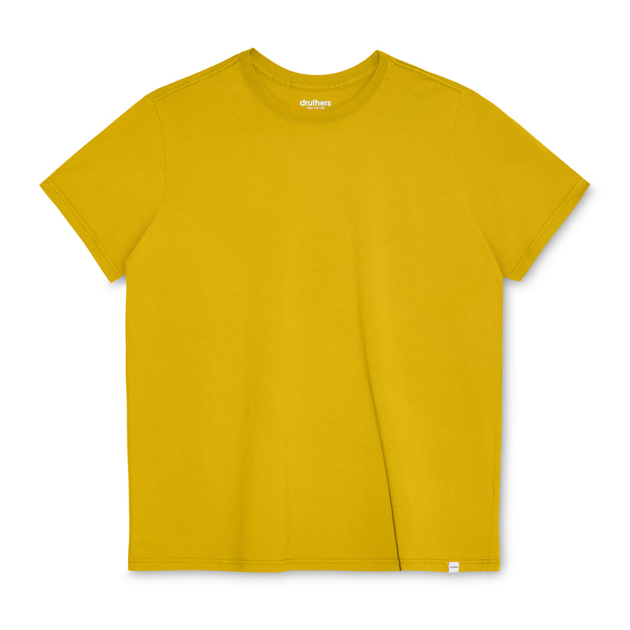 Classic Organic Cotton T-Shirt - Mustard