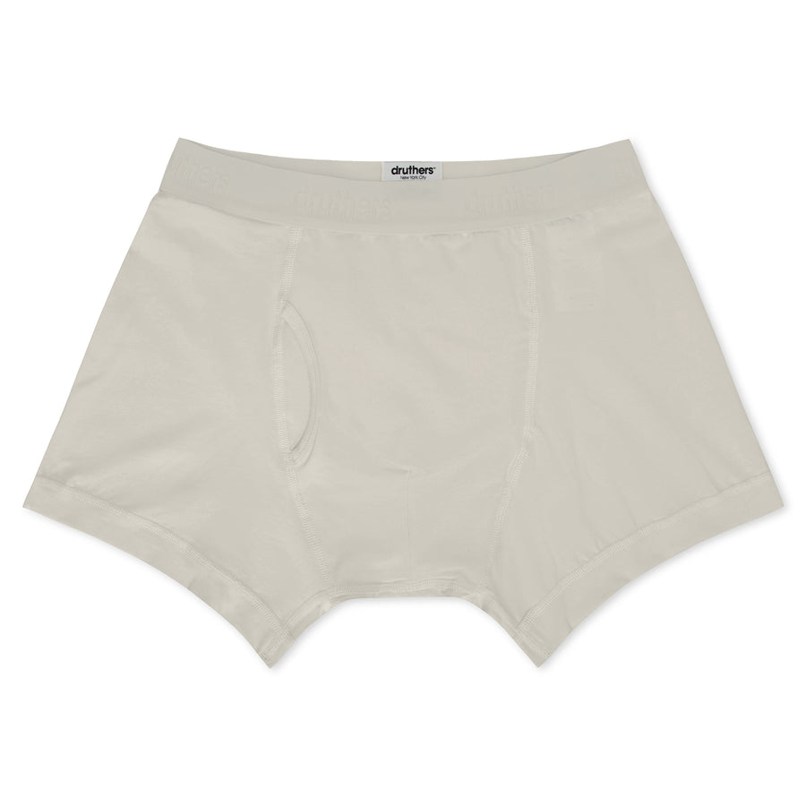 Organic Cotton Boxer Briefs - CHATEAU GREY