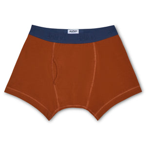 Organic Cotton Boxer Briefs - Terra Cotta