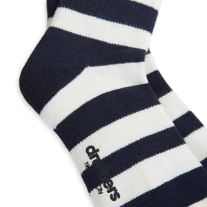 Luxury Yarn Stripe Crew Sock