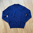 Load image into Gallery viewer, DRUTHERS ORGANIC COTTON SWEATER SAMPLE 1 OF 1 - NAVY - MEDIUM
