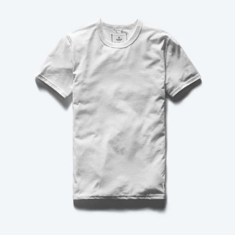 Reigning Champ COPPER JERSEY SLIM T-SHIRT - White / Medium