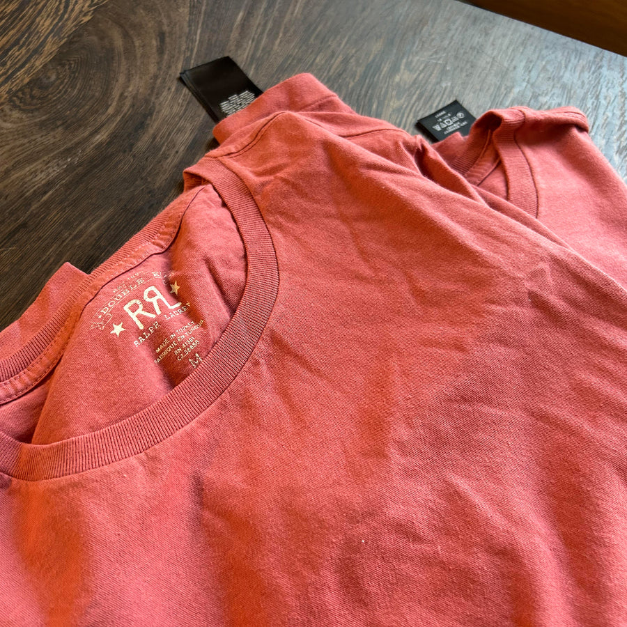 RRL  T-Shirt 3-PACK - M | Burnt Clay