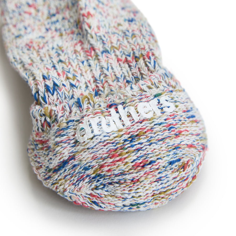 Tie Dye Yarn Organic & Recycled Ankle Sock