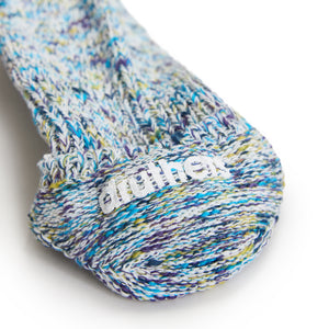 Tie Dye Yarn Organic & Recycled Ankle Sock