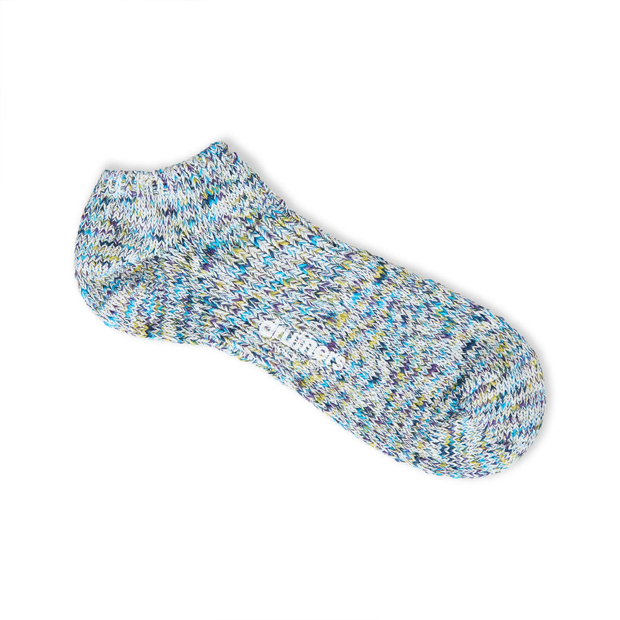 Tie Dye Yarn Organic & Recycled Ankle Sock