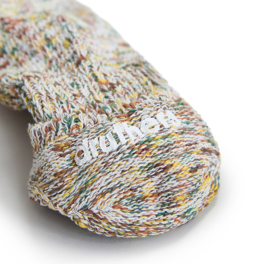 Tie Dye Yarn Organic & Recycled Ankle Sock