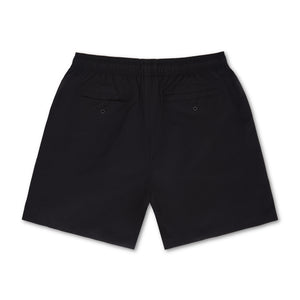 Italian Recycled Nylon Swim Trunk - Black