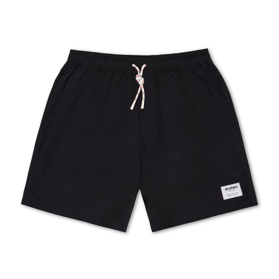 Druthers Swim Trunk Sample - Medium | Black