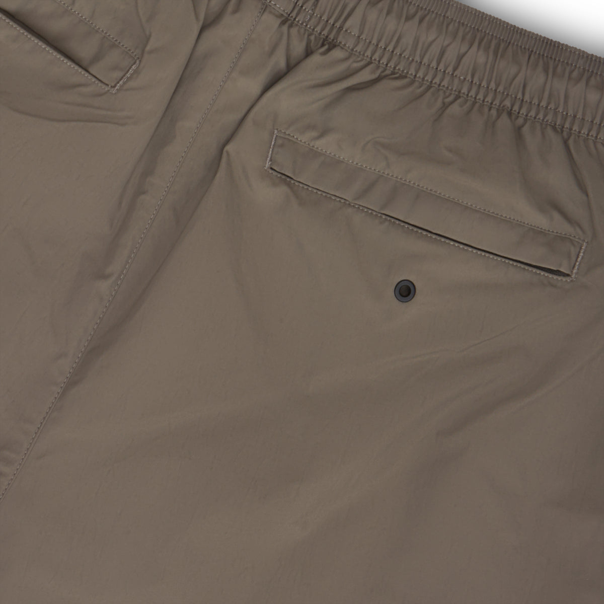 Italian Recycled Nylon Swim Trunk - Olive Smoke