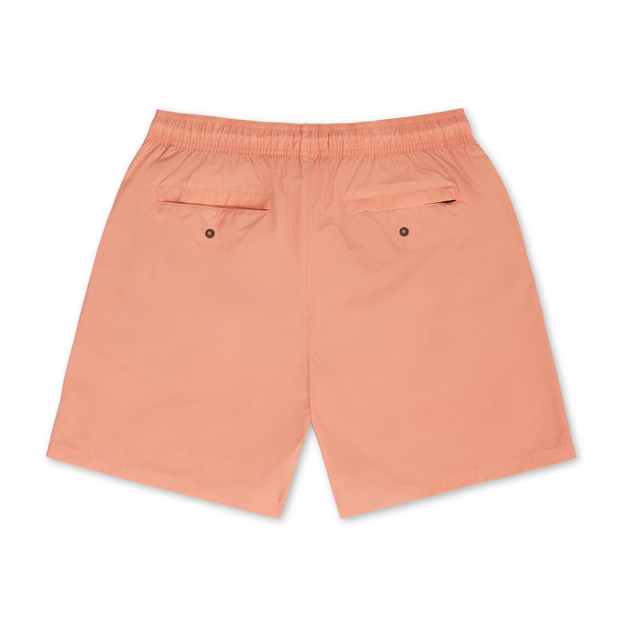 Italian Recycled Nylon Swim Trunk - Sherbert