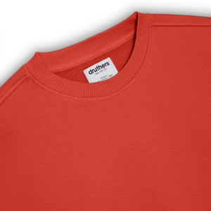 GOTS® Organic Cotton 685 GSM French Terry Crewneck Sweatshirt - Summer Fig