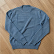 Load image into Gallery viewer, DRUTHERS RECYCLED DENIM SWEATER SAMPLE 1 OF 1 - DENIM - MEDIUM
