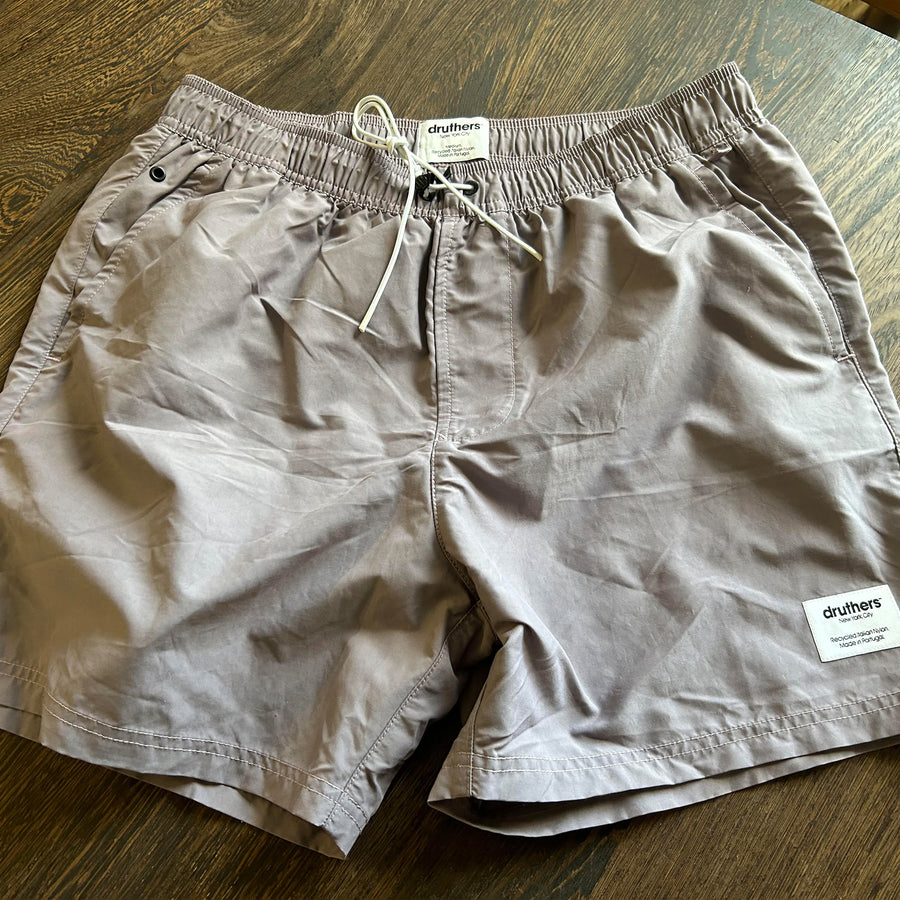 Druthers Swim Trunk Sample - Medium | Grey Smoke