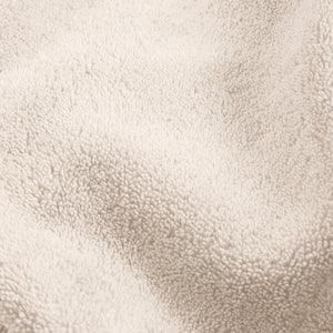 Organic Cotton Extra Heavyweight Terry Long Robe  - Dark White