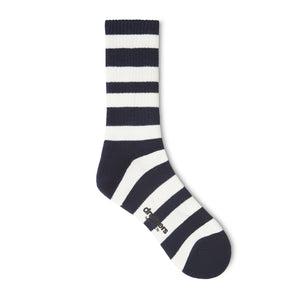 Luxury Yarn Stripe Crew Sock