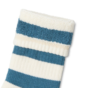 Luxury Yarn Stripe Crew Sock