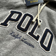 Load image into Gallery viewer, POLO RALPH LAUREN HOODED SWEATSHIRT 2025 - HEATHER GREY - LARGE
