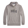 Load image into Gallery viewer, POLO RALPH LAUREN HOODED SWEATSHIRT 2025 - HEATHER GREY - LARGE
