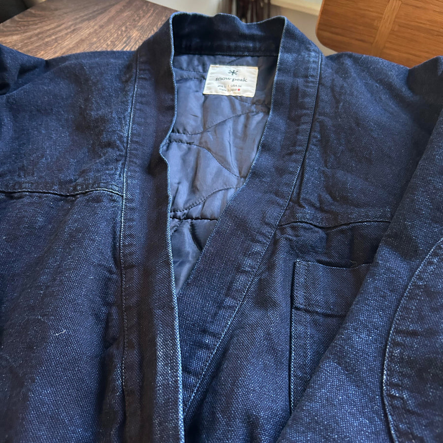 Snow Peak Dotera Jacket - Medium | Indigo