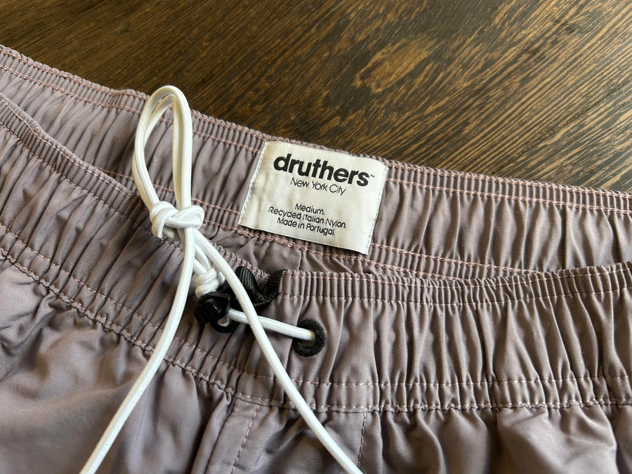Druthers Swim Trunk Sample - Medium | Grey Smoke