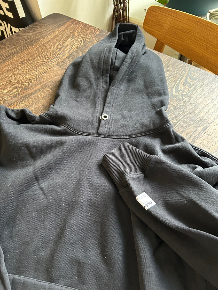 Druthers Organic Cotton Hoodie Sample - Black / Medium