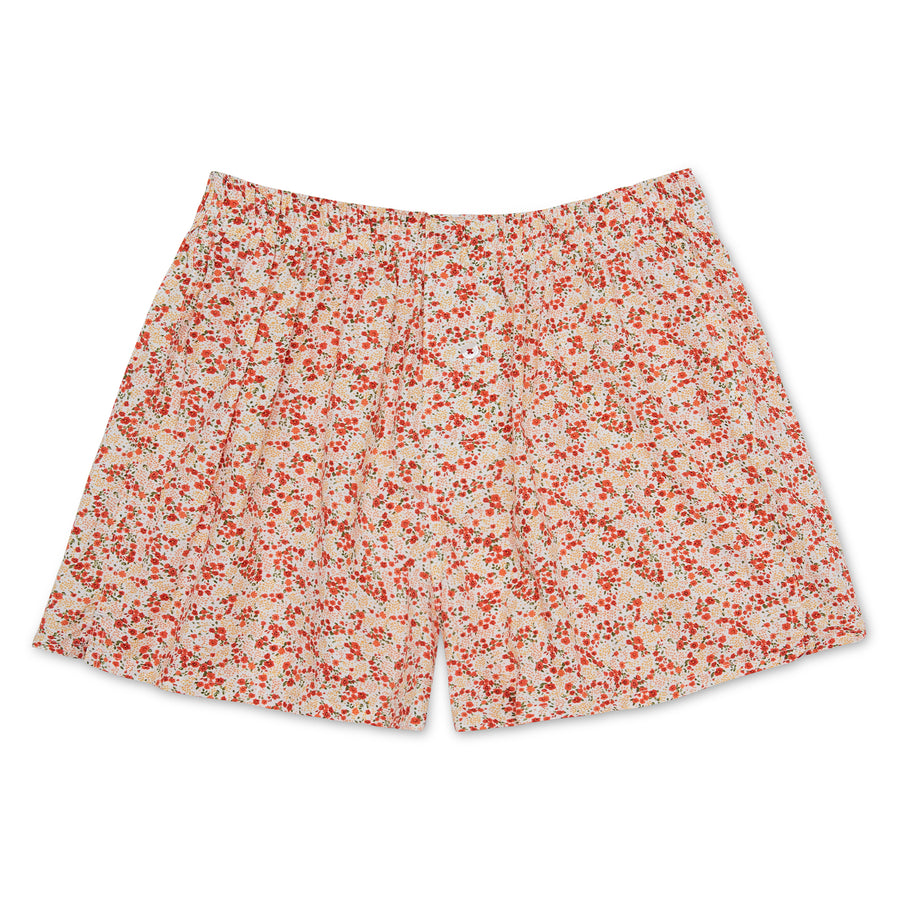 Organic Cotton Micro Floral Boxer Shorts