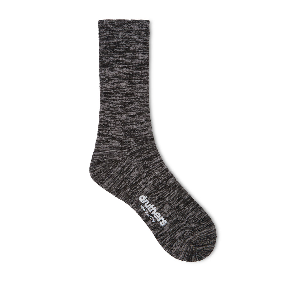 Organic Cotton Everyday Melange Crew Sock