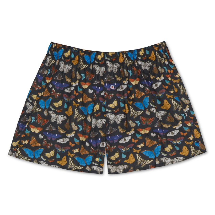 Organic Cotton Papillon Print Boxer Short