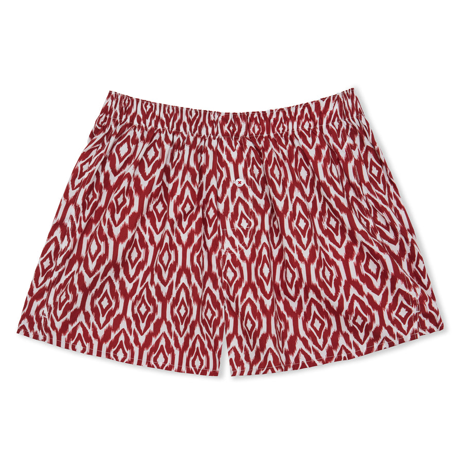 Organic Cotton Ikat Boxer Short