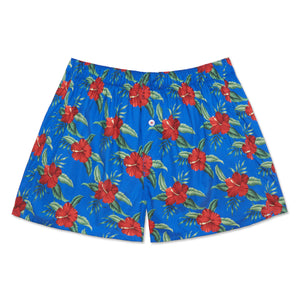 Organic Cotton Hawaiian Print Boxer Short
