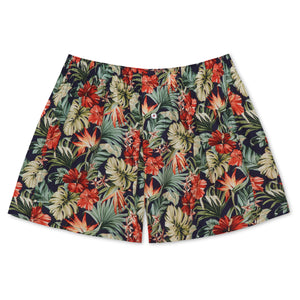 Organic Cotton Hawaiian Print Boxer Short