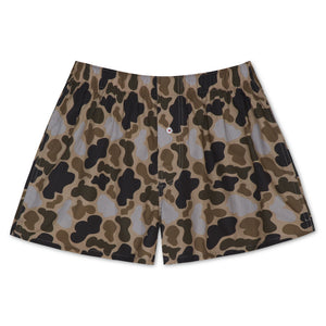 Organic Cotton Duck Camo Boxer