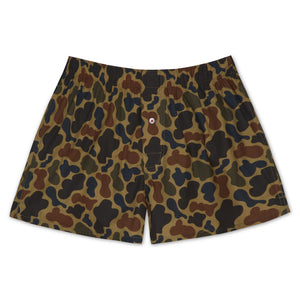 Organic Cotton Duck Camo Boxer