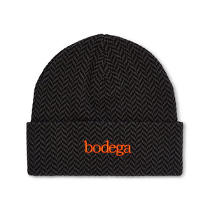 Bodega Organic Cotton Herringbone Beanie