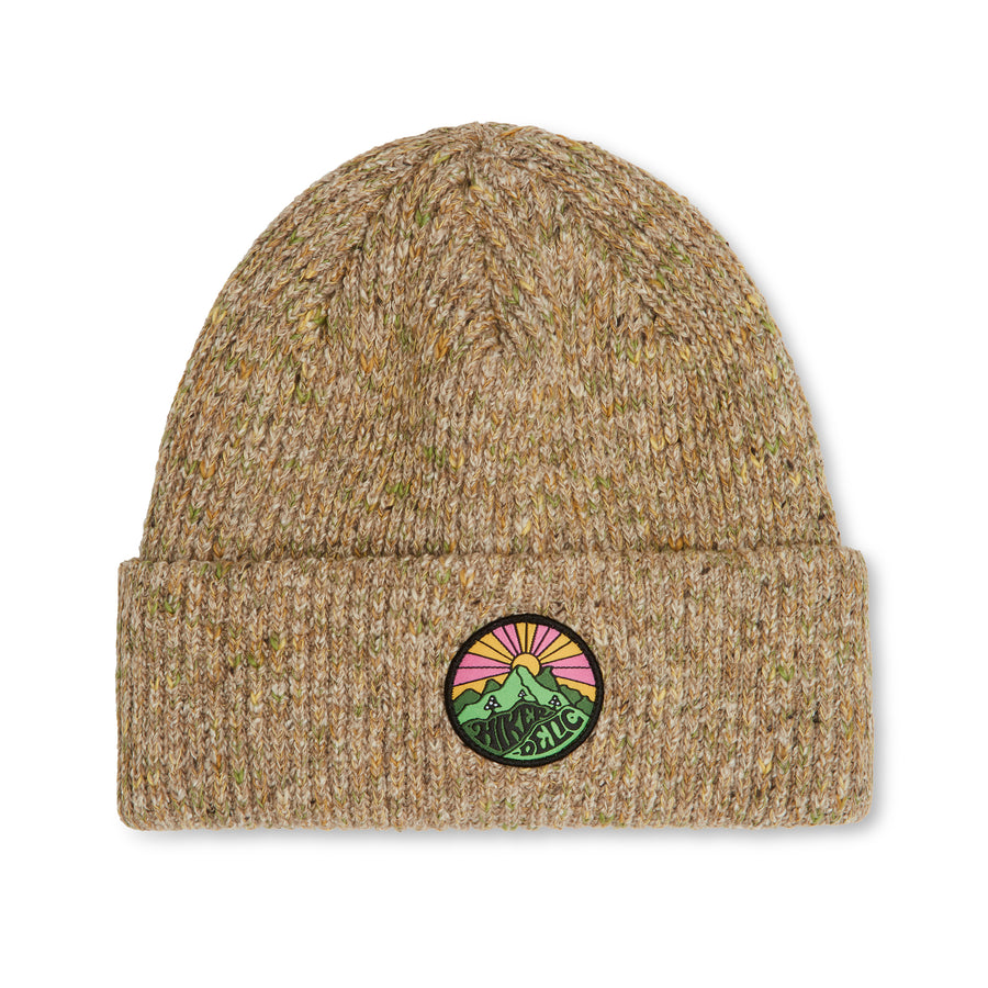 Hikerdelic Recycled Melange Ribbed Beanie