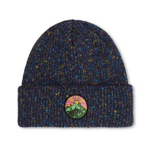 Hikerdelic Recycled Melange Ribbed Beanie