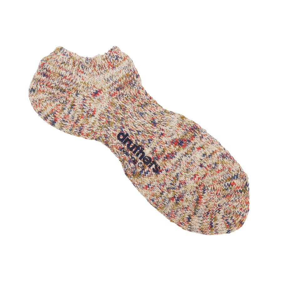 Recycled Cotton Mélange Ankle Sock