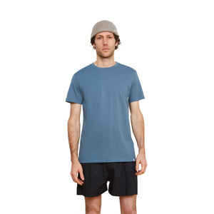 GOTS® Certified Organic Cotton T-Shirt - Dusty Blue