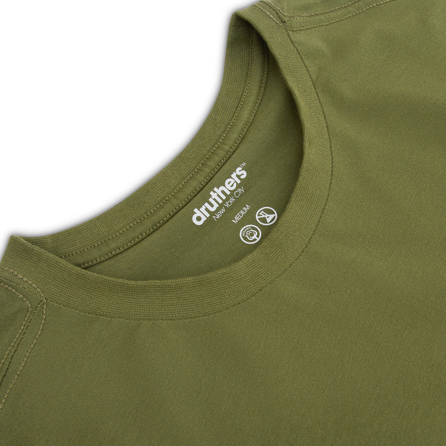 Classic Organic Cotton T-Shirt - Olive
