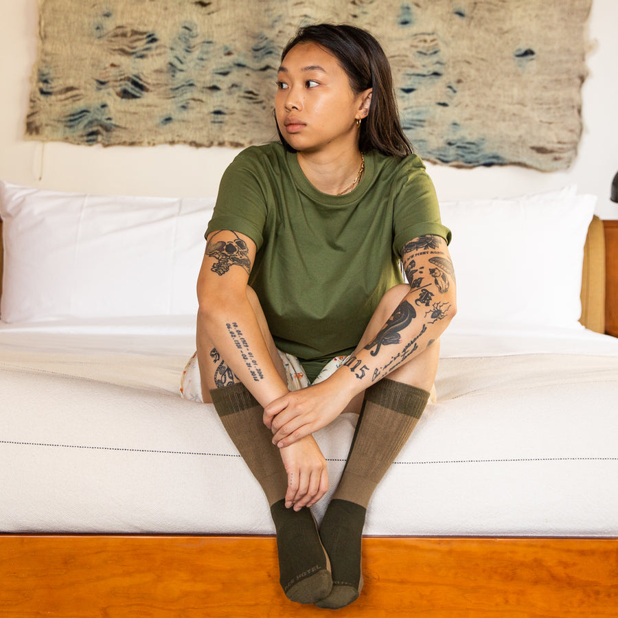 Classic Organic Cotton T-Shirt - Olive