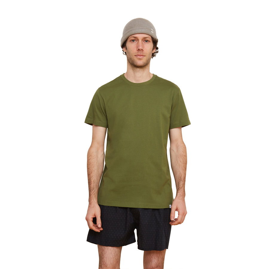 Certified Organic Cotton T-Shirt - Olive