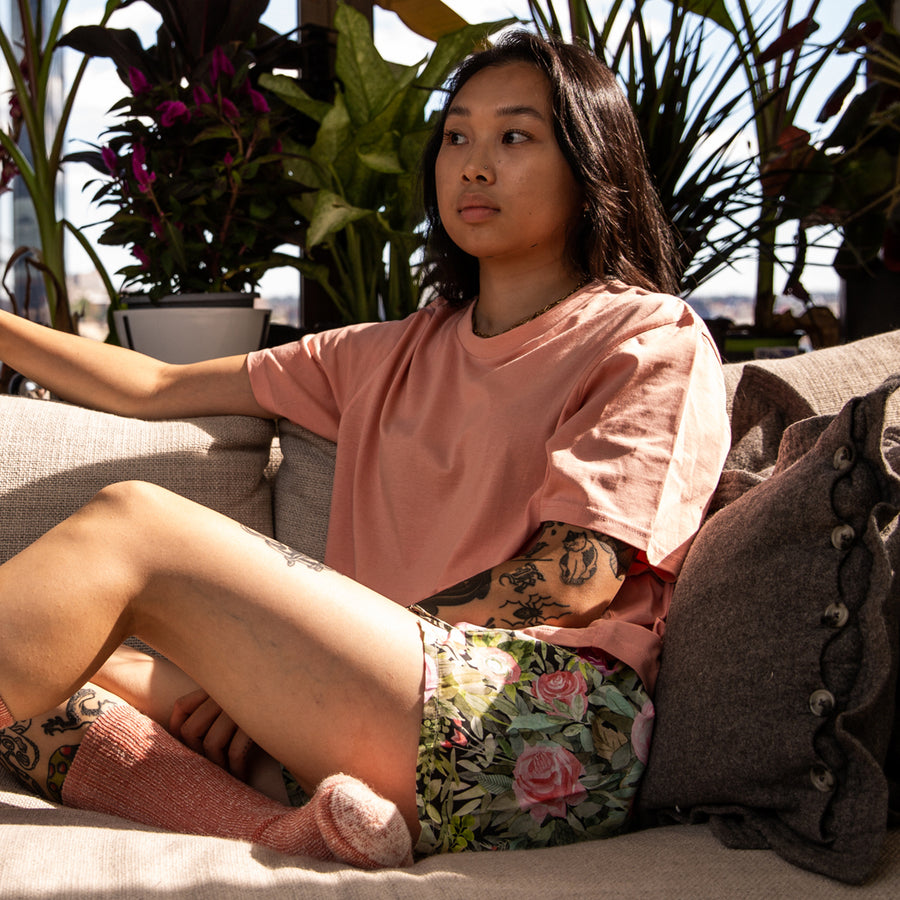 Classic Organic Cotton T-Shirt - Pink