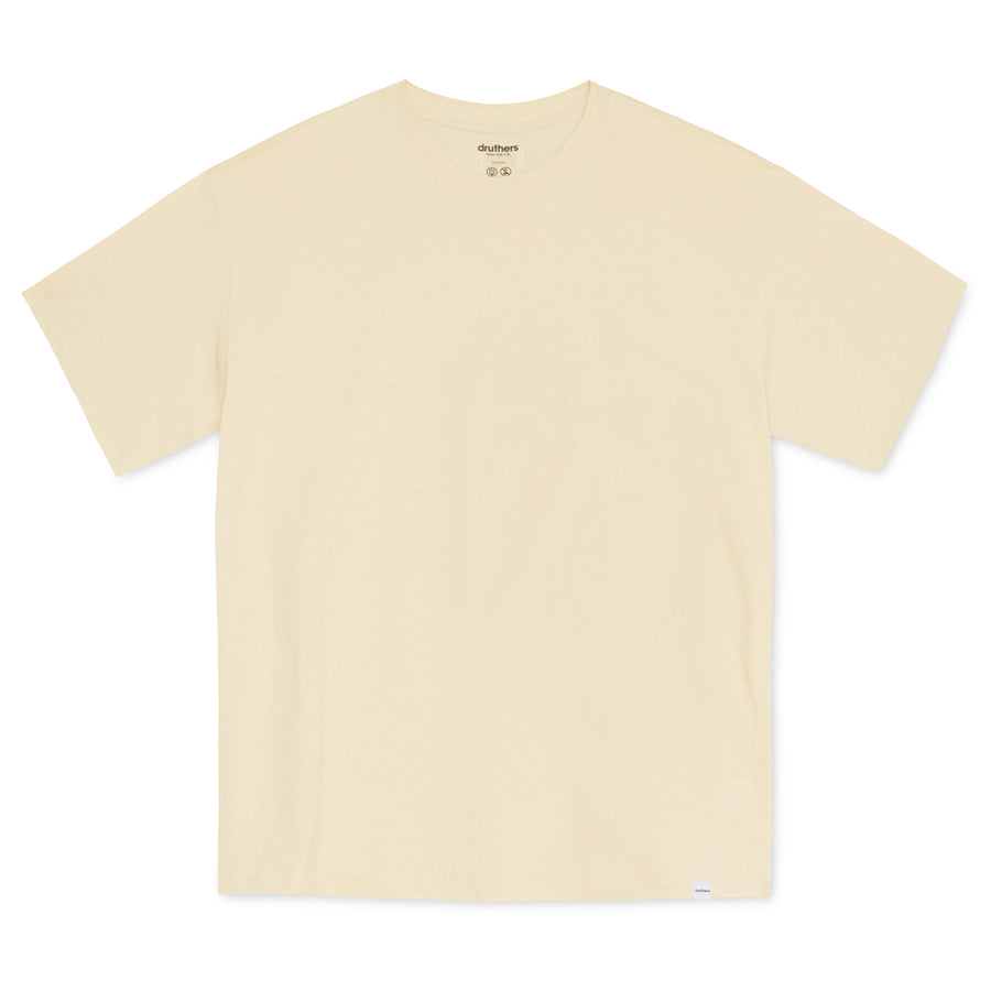 Food Textile Organic Cotton Oversized T-Shirt - Matcha