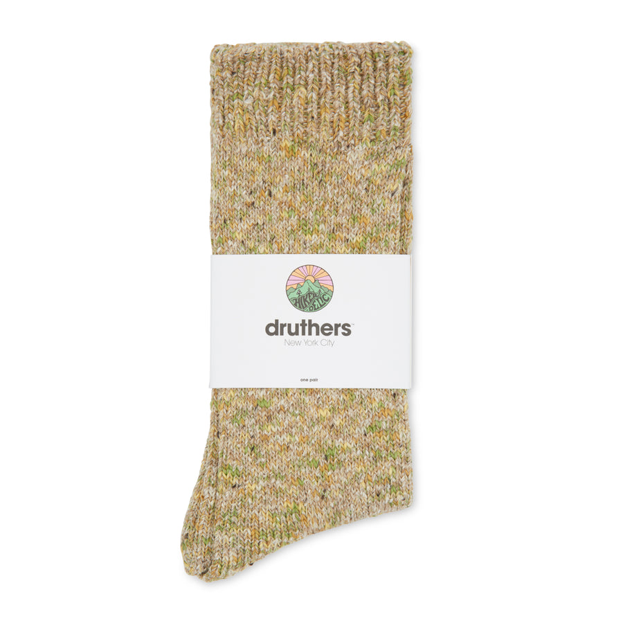 Hikerdelic Recycled Melange Crew Sock - Neutral