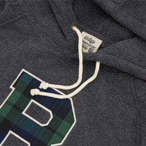 Bodega Polar Fleece Hooded Sweatshirt - Charcoal