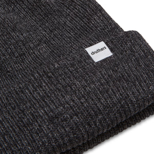 Recycled Cotton Ribbed Knit Beanie